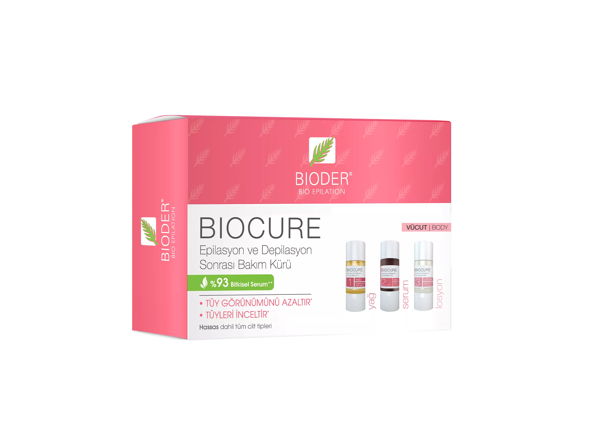 Bioder Biocure Vücut Kürü Tüy Azaltıcı Ve Cilt Bakımı